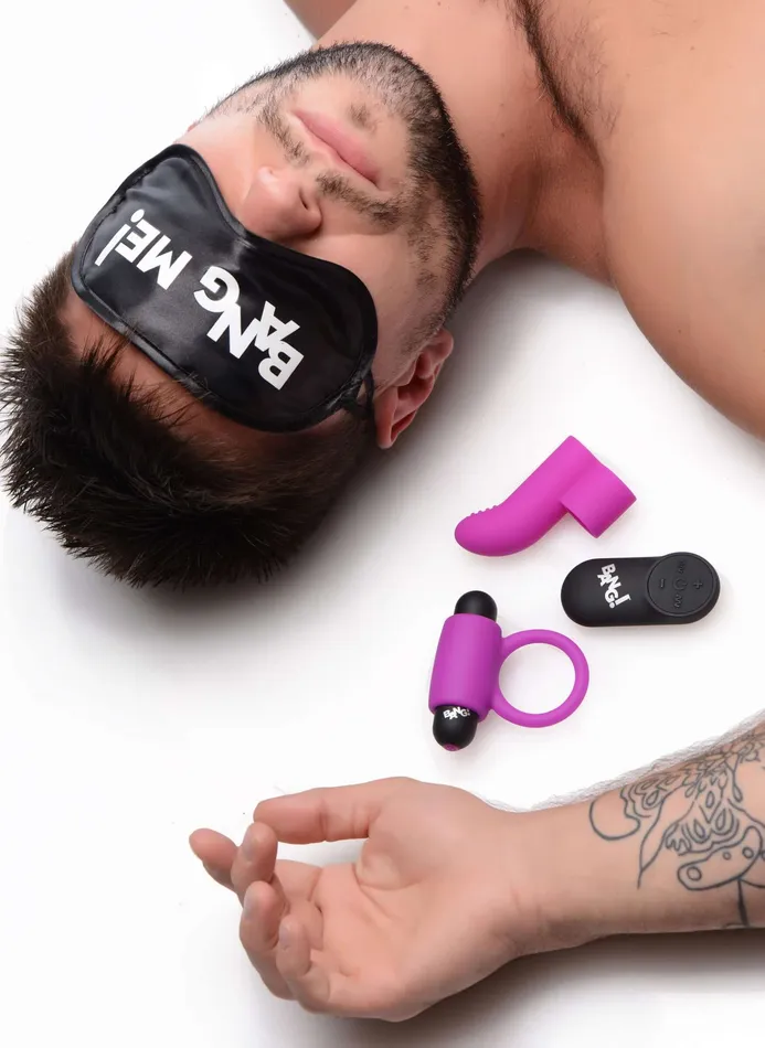 XR Brands Bang Bang Couples Kit Purple Vibrators XR Brands Bang Bang Couples Kit Purple Vibrators