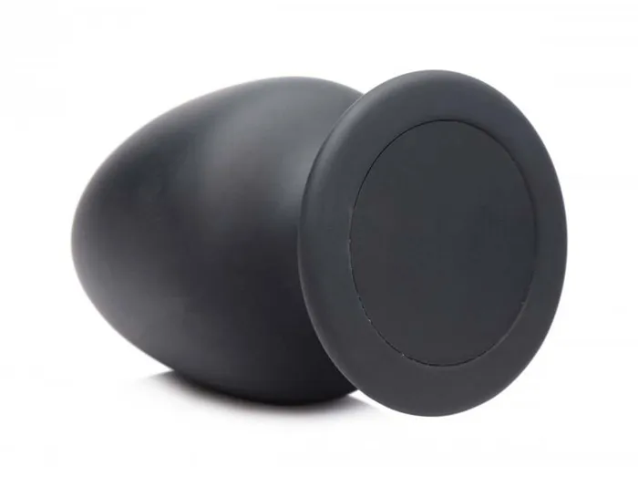 XR Brands Squeeze It Squeezable Silicone Anal Plug Medium Male Sex Toys