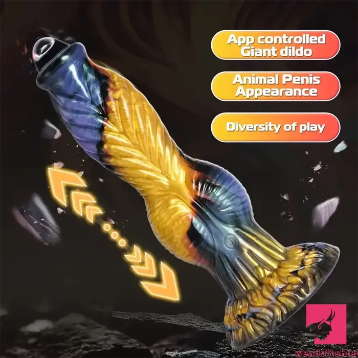 1023in Silicone Telescopic APP Control Monster Vibrating Real Dildo Weadultshop Dildos 1023in Silicone Telescopic APP Control Monster Vibrating Real Dildo Weadultshop Dildos