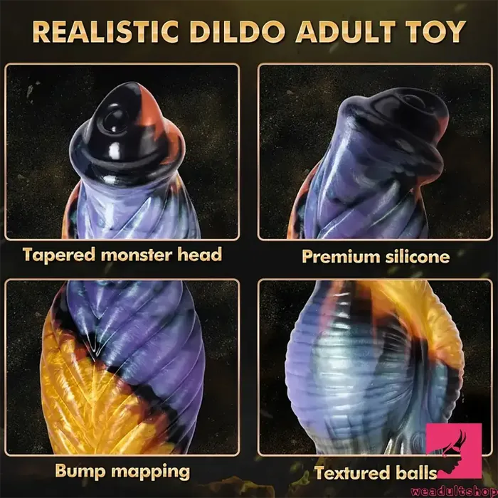 1023in Silicone Telescopic APP Control Monster Vibrating Real Dildo Weadultshop Dildos