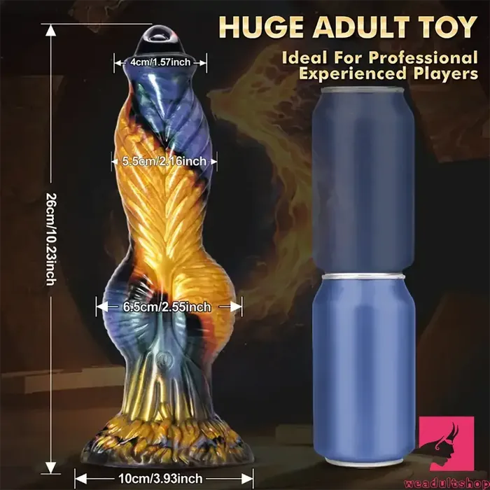 1023in Silicone Telescopic APP Control Monster Vibrating Real Dildo Weadultshop Dildos