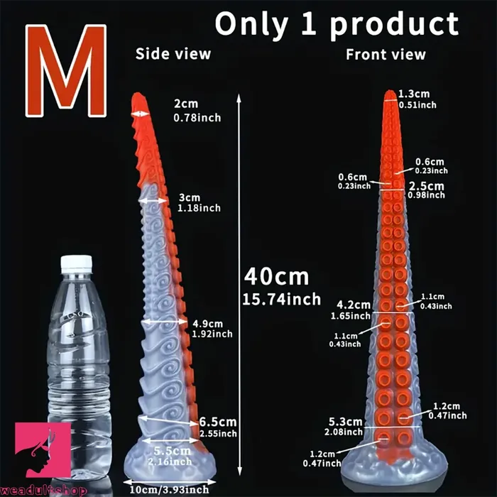 1181in 1574in 1968in Extra Long Tentacle Silicone Soft Huge Dildo Weadultshop Female Sex Toys
