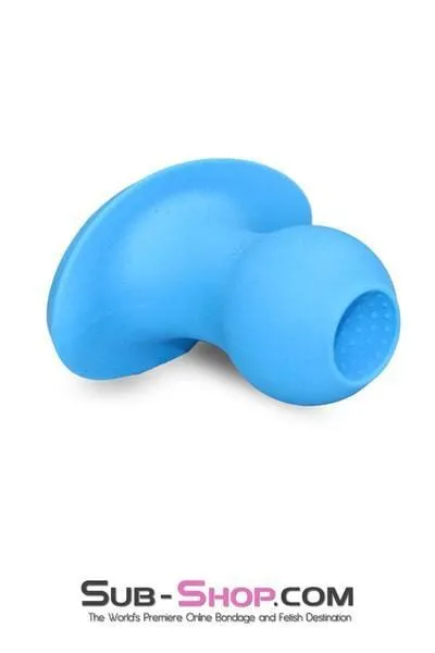 2469M Little Blue Vibrating Butt Plug LAST CHANCE Final Closeout Moonwell Anal