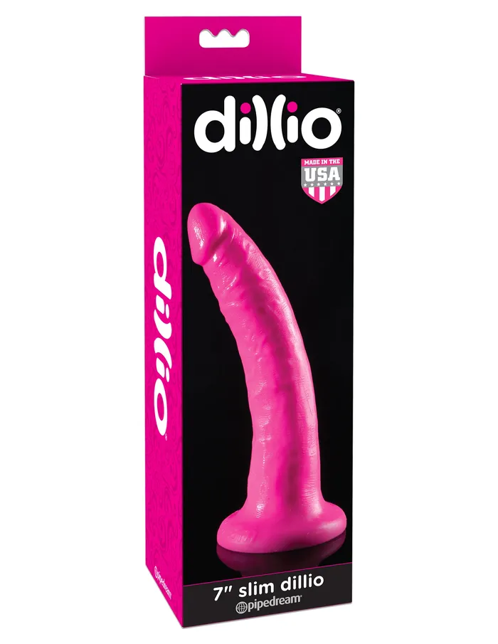 7Inch Slim Dillio Smooth Fun and Safe Adventure Toy Pipedream Dildos