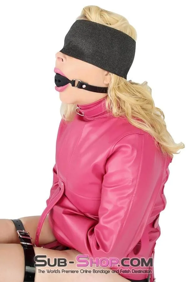 9052DLSIS Forced Sissy Rose Hips Locking Straitjacket Idea Vibrators