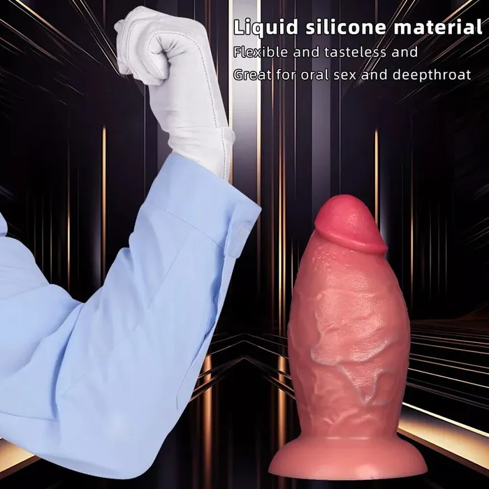 Anal 4 inch Diameter Wide Realistic Dildo
