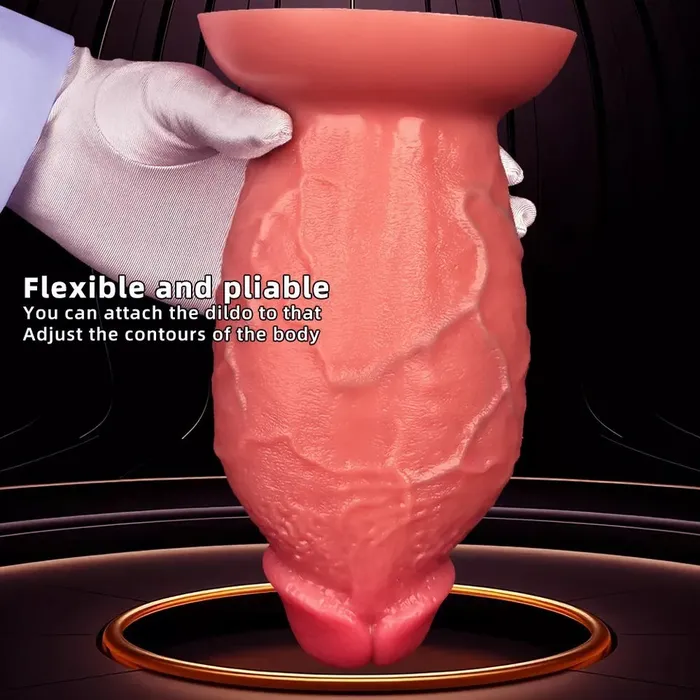Anal 4 inch Diameter Wide Realistic Dildo