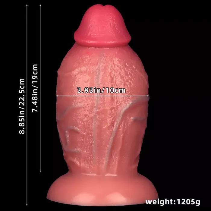 Anal 4 inch Diameter Wide Realistic Dildo