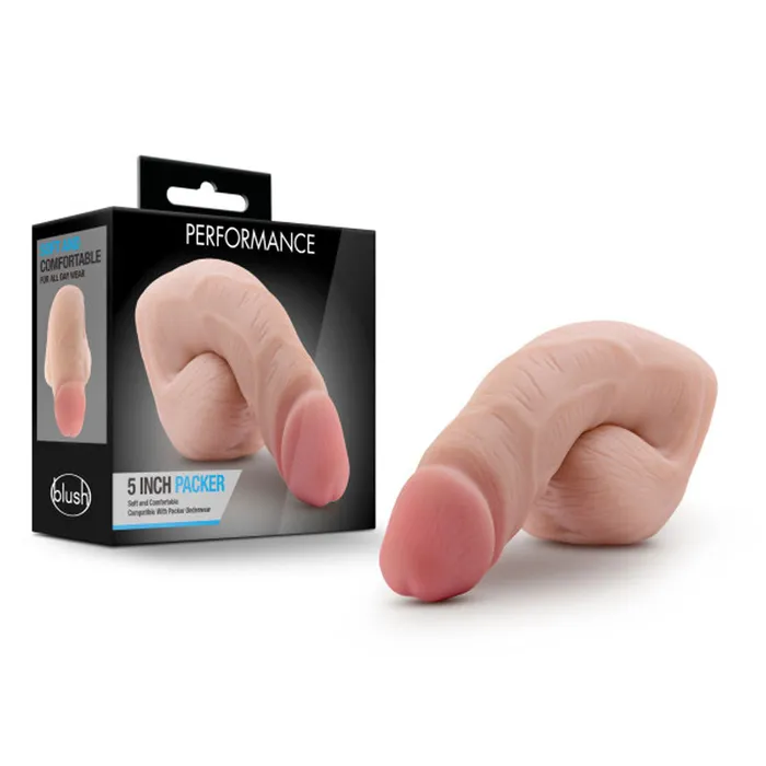 Anal Blush Novelties 5 Inch Soft Packer Realistic Feel for Everyday Confidence