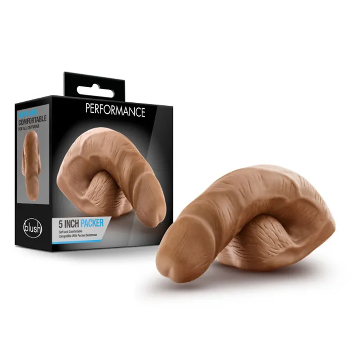Anal Blush Novelties 5 Inch Soft Packer Realistic Feel for Everyday Confidence