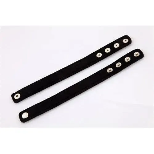Anal Perfect Fit Snap Neoprene Cockring Black
