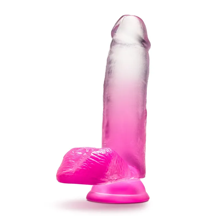 B Yours Sugar Magnolia 7 Inch Dildo Fuchsia Blush Dildos