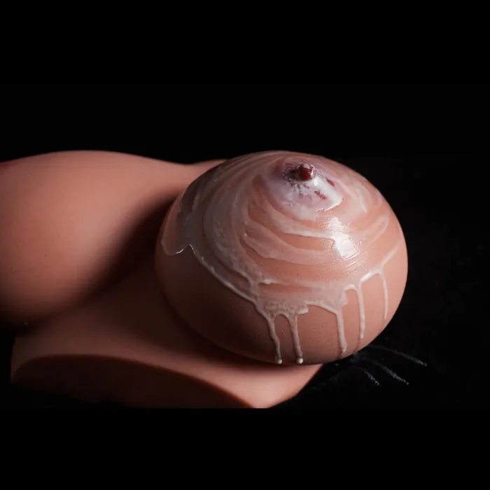 B37148lbFull Bust 338inchBlack Silicone Boob Job Breast Sex Titty Fucking Mammary Intercourse Sex Toy Titjob Climax Doll Couples