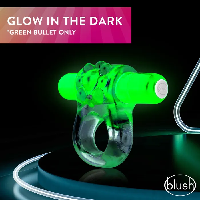 Blush Couples Play With Me Teaser Vibrating CRing Green Blush Couples Play With Me Teaser Vibrating CRing Green