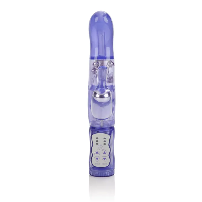 Calexotics Female Sex Toys Triple Thrill Rabbit Vibrator 3Speeds Rotating Beads for Fun