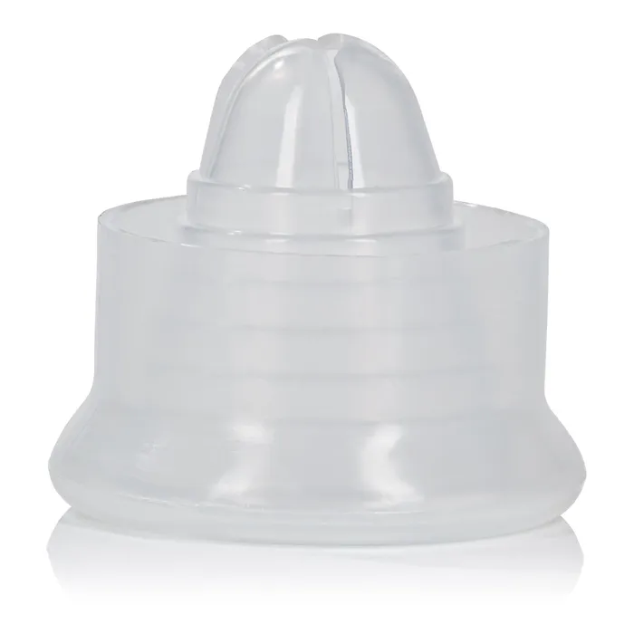 CalExotics Precision Pump Silicone Pump Sleeve Clear Male Sex Toys