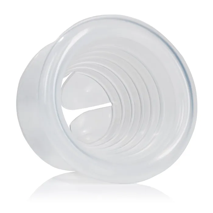 CalExotics Precision Pump Silicone Pump Sleeve Clear Male Sex Toys CalExotics Precision Pump Silicone Pump Sleeve Clear Male Sex Toys