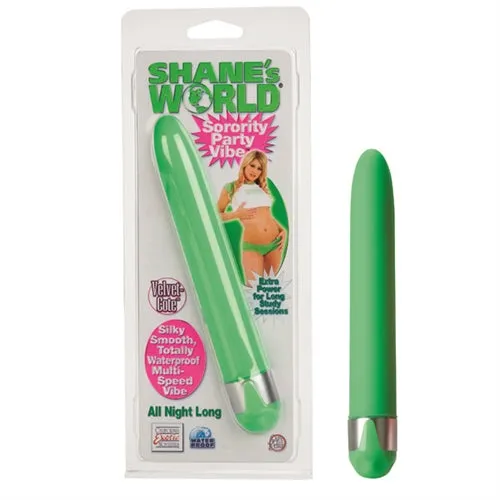 CalExotics Shanes World Sorority Party Vibe All Night Long Green Vibrators CalExotics Shanes World Sorority Party Vibe All Night Long Green Vibrators