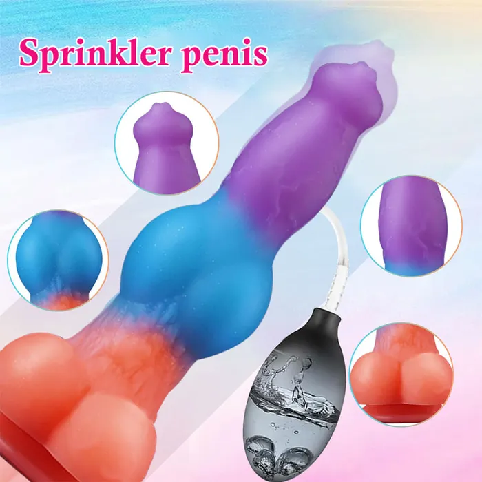 Couples mysite Remote Controlled Vibrating Squirting Dildo