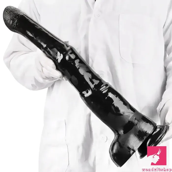 Dildos 185in Extra Big Long Black Dildo Real BDSM Animal Horse Penis Love Weadultshop