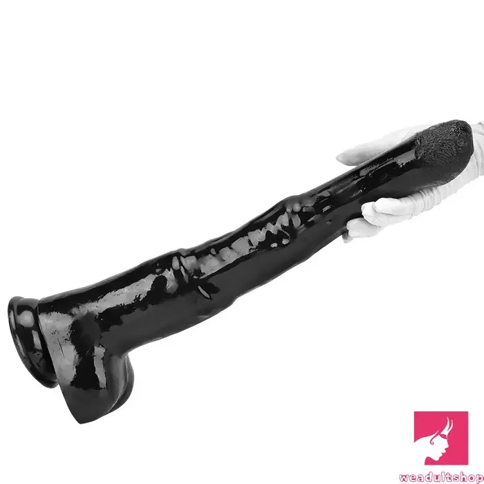 Dildos 185in Extra Big Long Black Dildo Real BDSM Animal Horse Penis Love Weadultshop