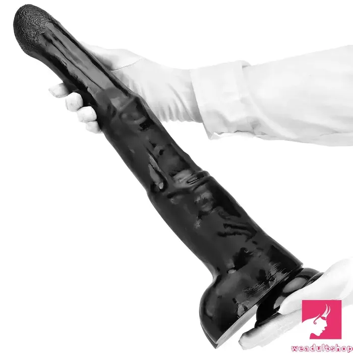 Dildos 185in Extra Big Long Black Dildo Real BDSM Animal Horse Penis Love Weadultshop
