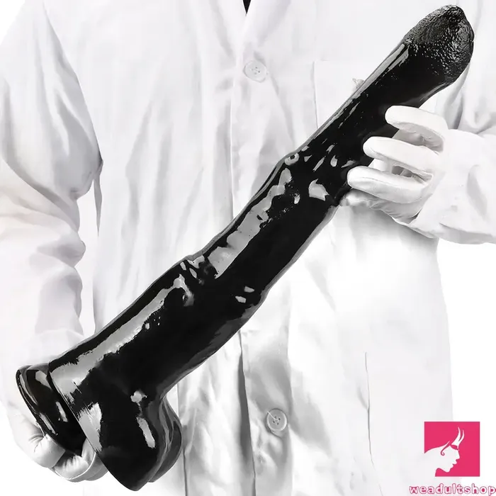 Dildos 185in Extra Big Long Black Dildo Real BDSM Animal Horse Penis Love Weadultshop