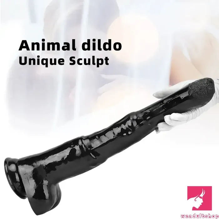 Dildos 185in Extra Big Long Black Dildo Real BDSM Animal Horse Penis Love Weadultshop