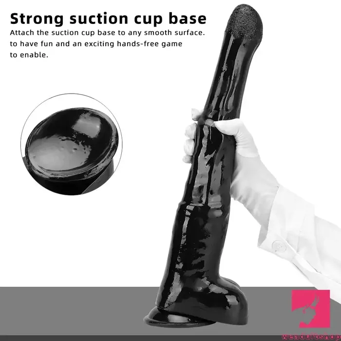 Dildos 185in Extra Big Long Black Dildo Real BDSM Animal Horse Penis Love Weadultshop