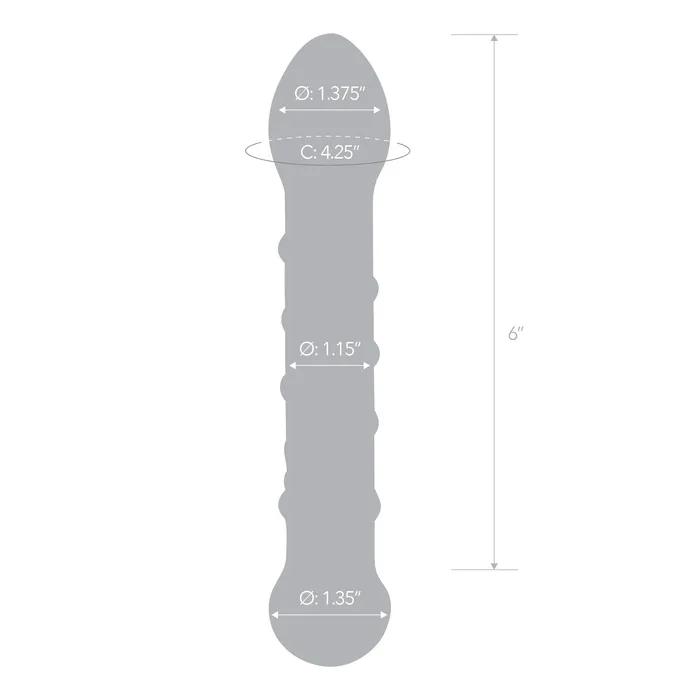 Dildos Glas Spiral Staircase Glass Dildo Spiraled Ribbed Dildo Gls