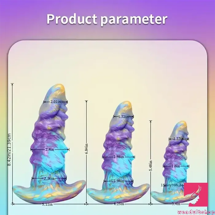 Dildos Weadultshop 551in 689in 846in Fantasy Monster Silicone Soft Cock Dildo For Anus