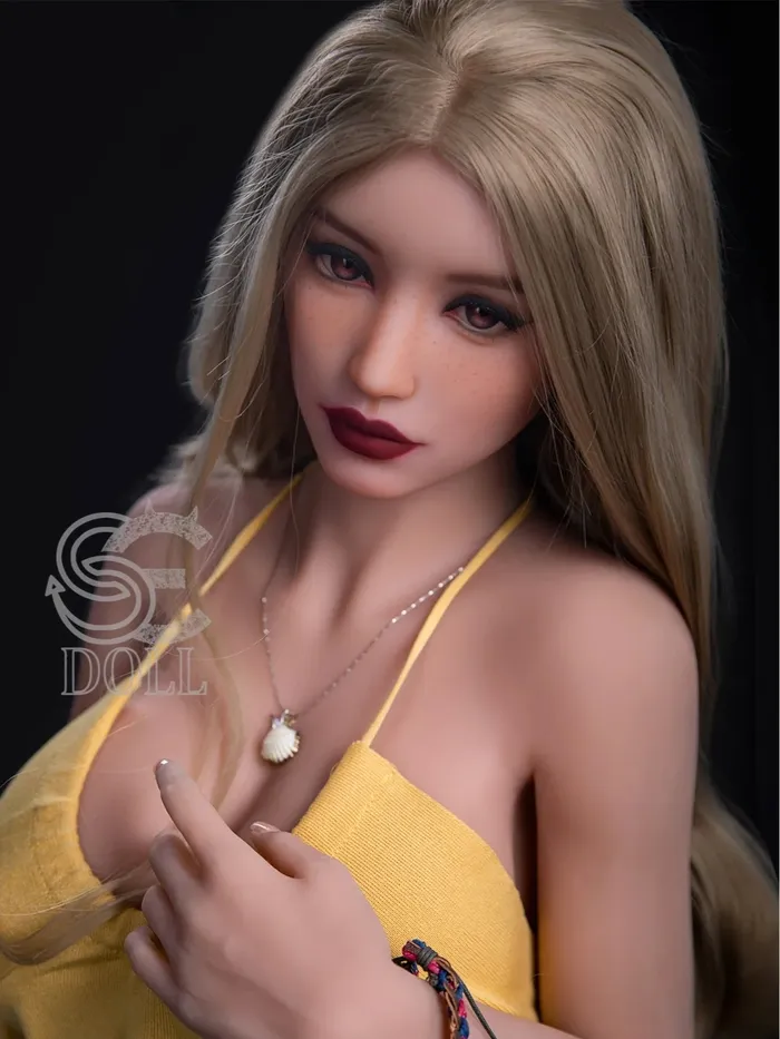 F3689161cm53ft35kg Amelia F Cup TPE Blonde Sexy Latina Love DollSE Doll SE Doll Male Sex Toys