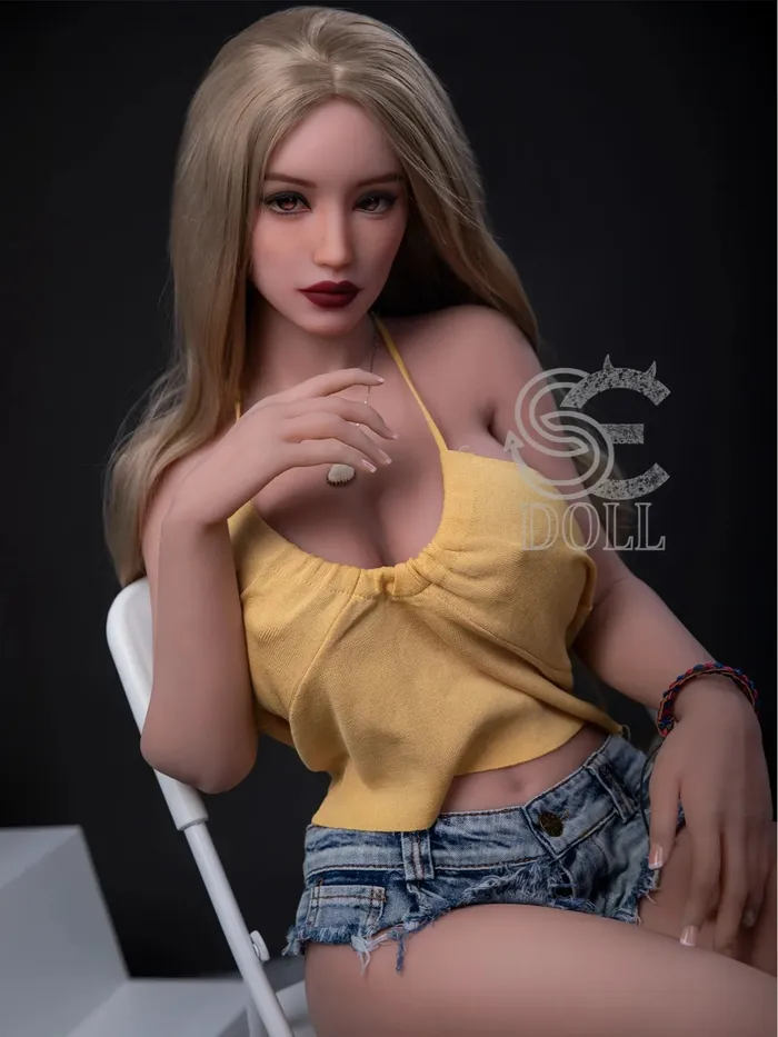 F3689161cm53ft35kg Amelia F Cup TPE Blonde Sexy Latina Love DollSE Doll SE Doll Male Sex Toys