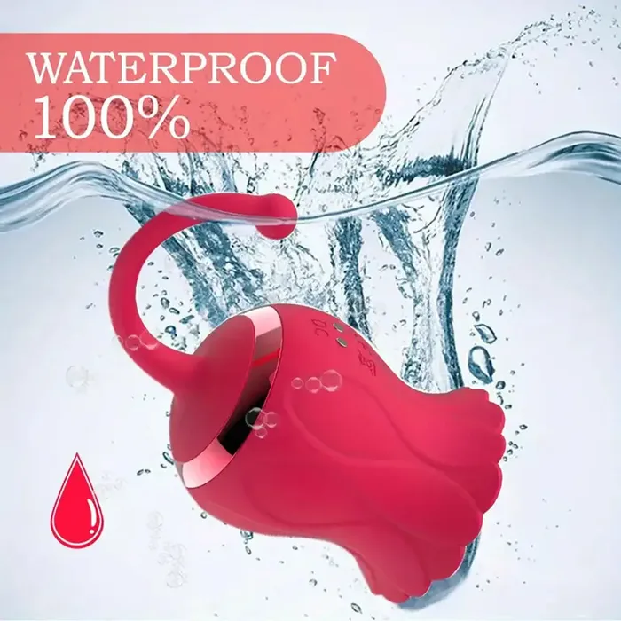 Female Rose Flower Clit Vibrating Sucking Pulse Vibrating Rose Toy Weadultshop Vibrators
