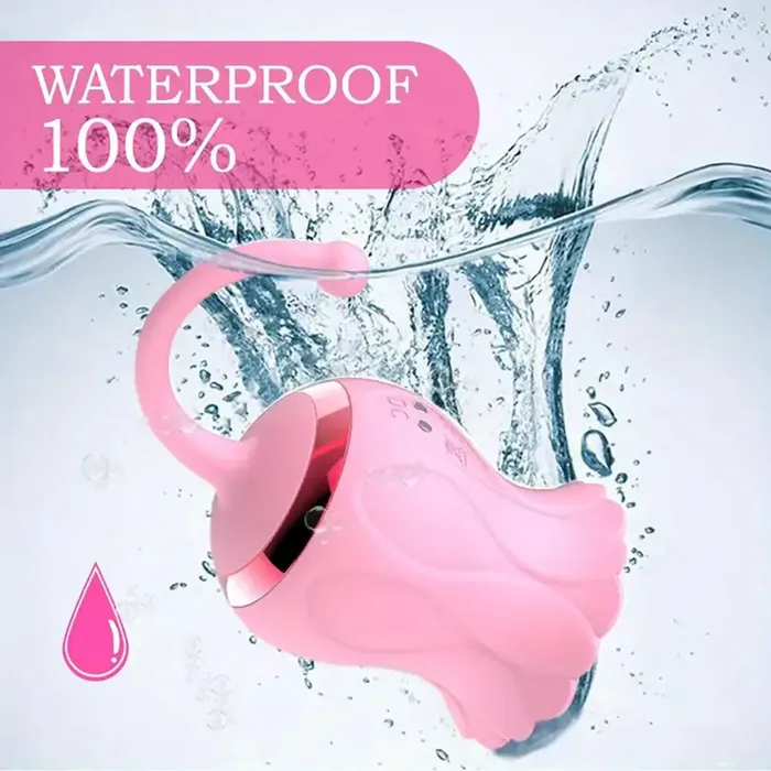Female Rose Flower Clit Vibrating Sucking Pulse Vibrating Rose Toy Weadultshop Vibrators