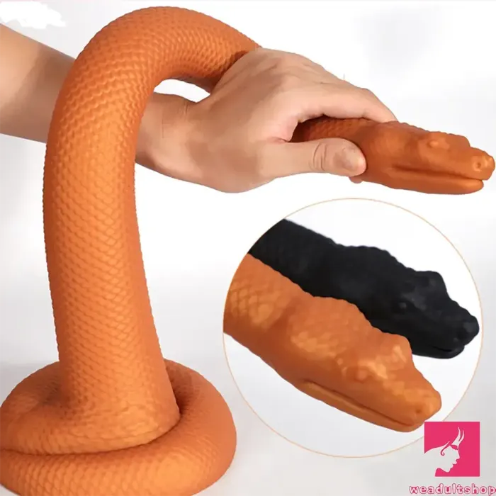 Female Sex Toys 1378in 1772in 2165in Super Long Large Silicone Soft Snake Dildo Weadultshop