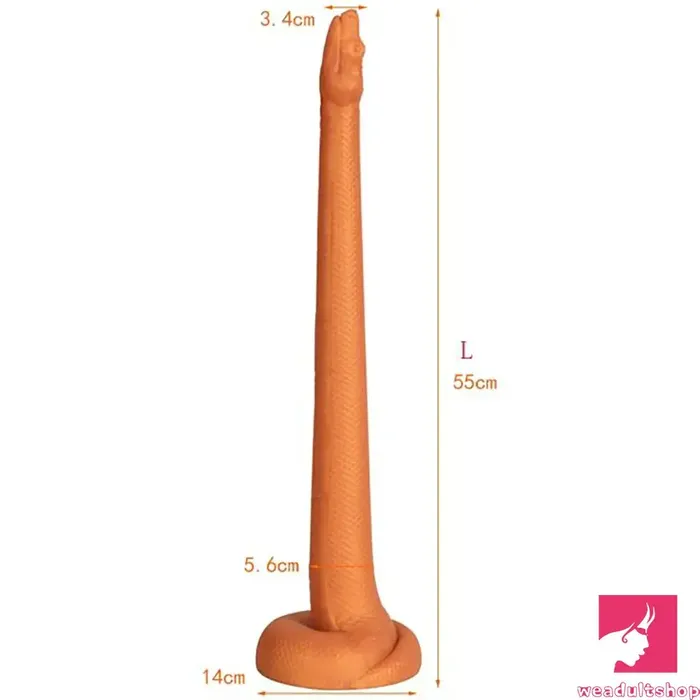 Female Sex Toys 1378in 1772in 2165in Super Long Large Silicone Soft Snake Dildo Weadultshop