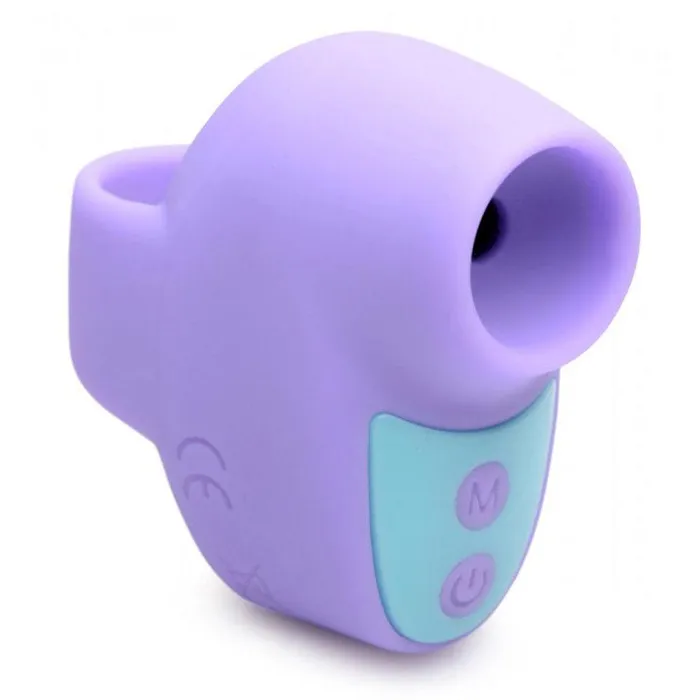 Female Sex Toys XR Brands Shegasm Mini 12x Mini Silicone Clit Stimulator Purple