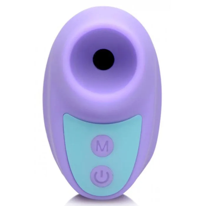Female Sex Toys XR Brands Shegasm Mini 12x Mini Silicone Clit Stimulator Purple