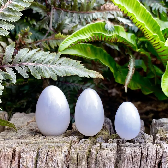 Female Sex Toys Yoni Gem Stones White Jade Kegel Eggs