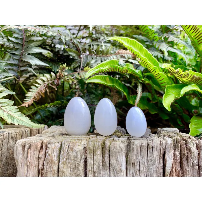 Female Sex Toys Yoni Gem Stones White Jade Kegel Eggs