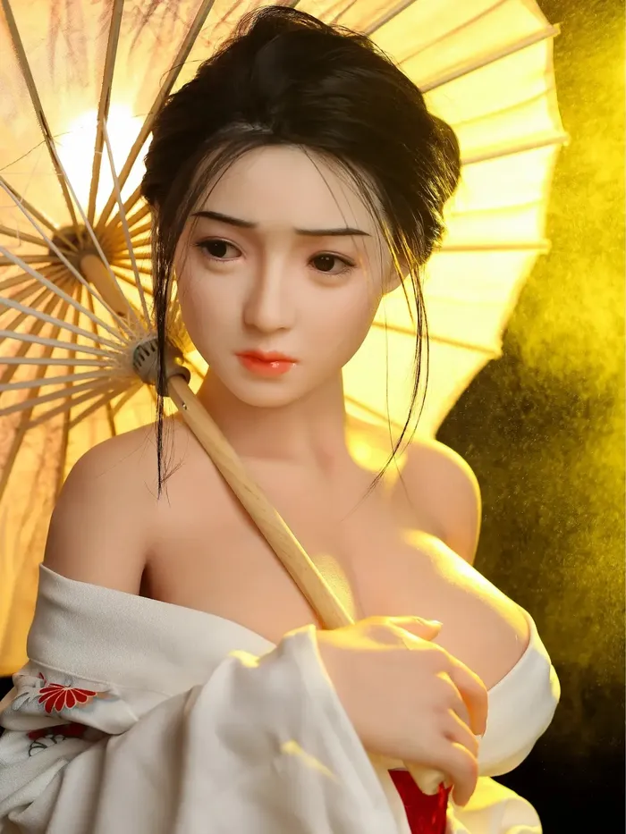 FJdoll Male Sex Toys F3638158cm5ft135kg E cup Silicone Kimono Japanese Beauty Mature Asian Girls Sex Doll FJ Doll