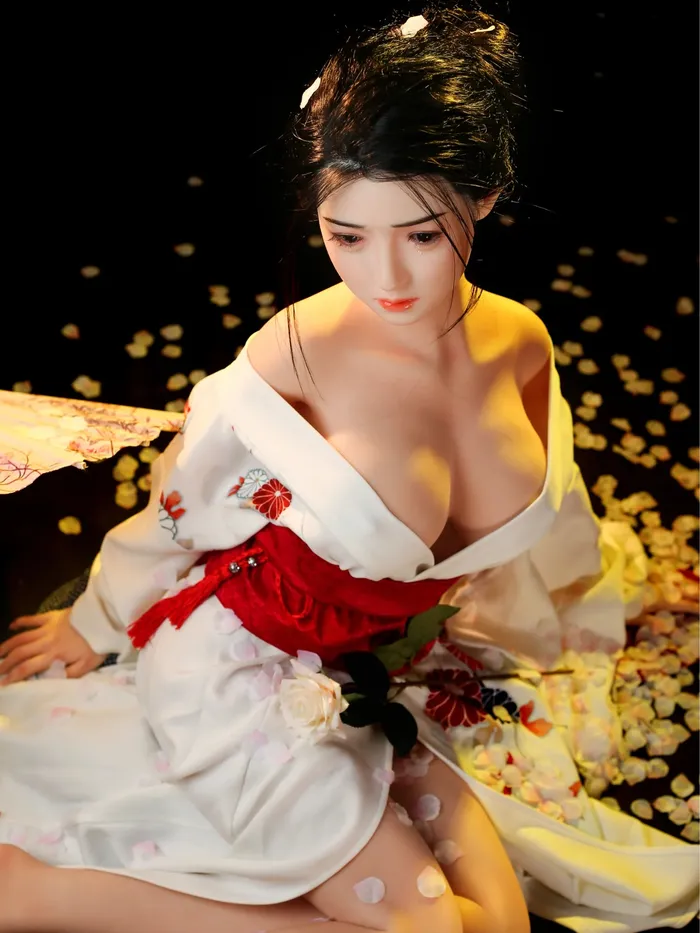FJdoll Male Sex Toys F3638158cm5ft135kg E cup Silicone Kimono Japanese Beauty Mature Asian Girls Sex Doll FJ Doll