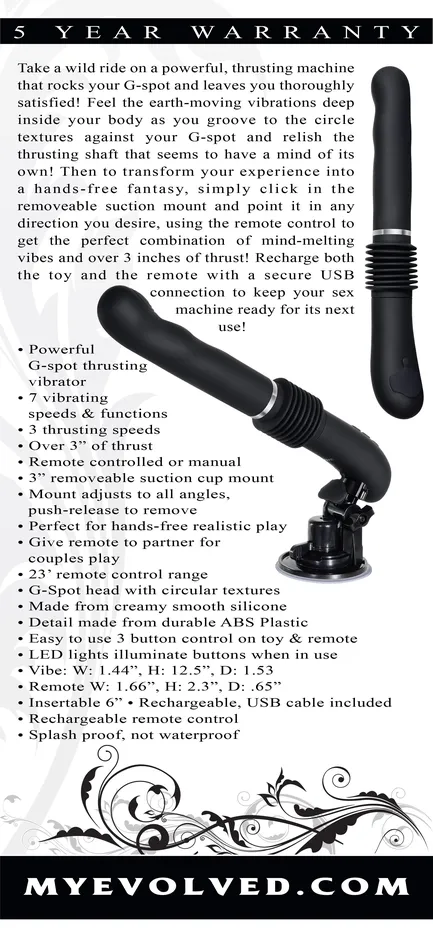 G Force Thruster Evolved Novelties Female Sex Toys G Force Thruster Evolved Novelties Female Sex Toys