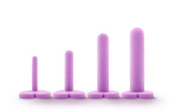 HeartShaped Silicone Dilator Set for Safe and Gentle Comfort Blush Novelties Anal