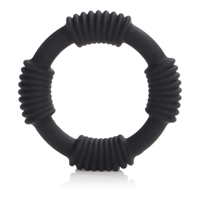 Hercules Silicone Ring Black CalExotics Anal
