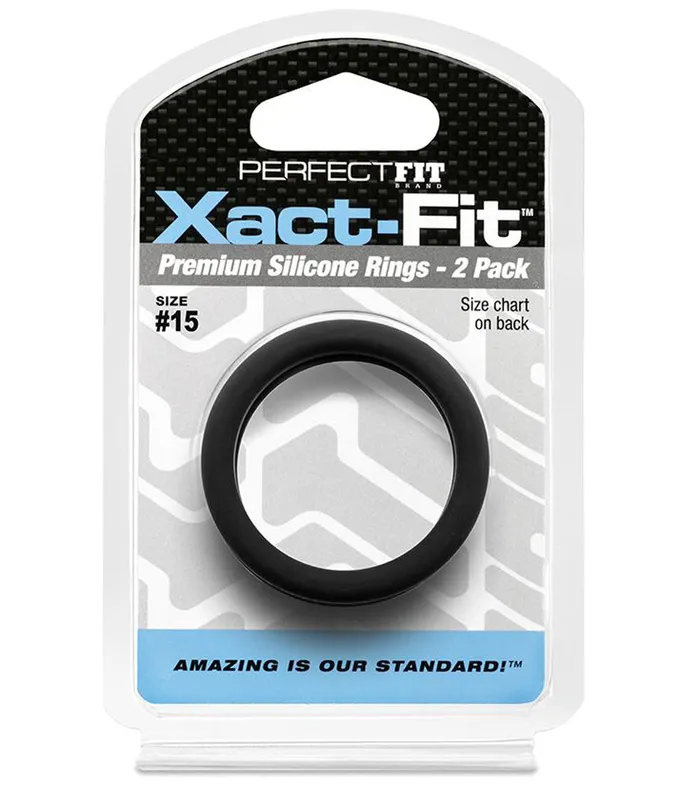 Male Sex Toys Perfect Fit XactFit Ring 2Pack 16