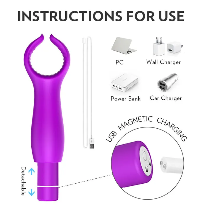 Mini Lock Ring Compact Detachable AV Vibrator Weadultshop Female Sex Toys Mini Lock Ring Compact Detachable AV Vibrator Weadultshop Female Sex Toys
