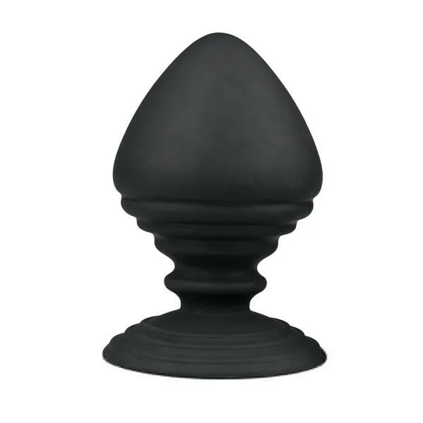 Moonwell 2339P XL Ribbed Rocket Ridged Silicone Anal Plug Male Sex Toys
