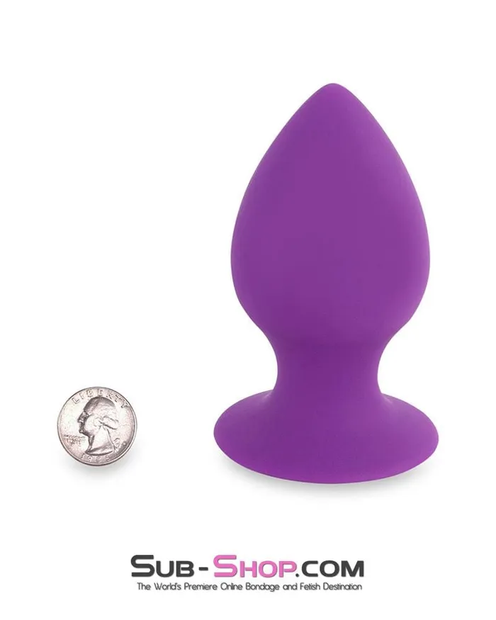 Moonwell Anal 1365M Make Me Take It BIG Silicone Butt Plug